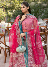 Chaandni By Gulaal Embroidered Net 4 Piece Unstitched Suit GL24CH D-02 SHANAYA